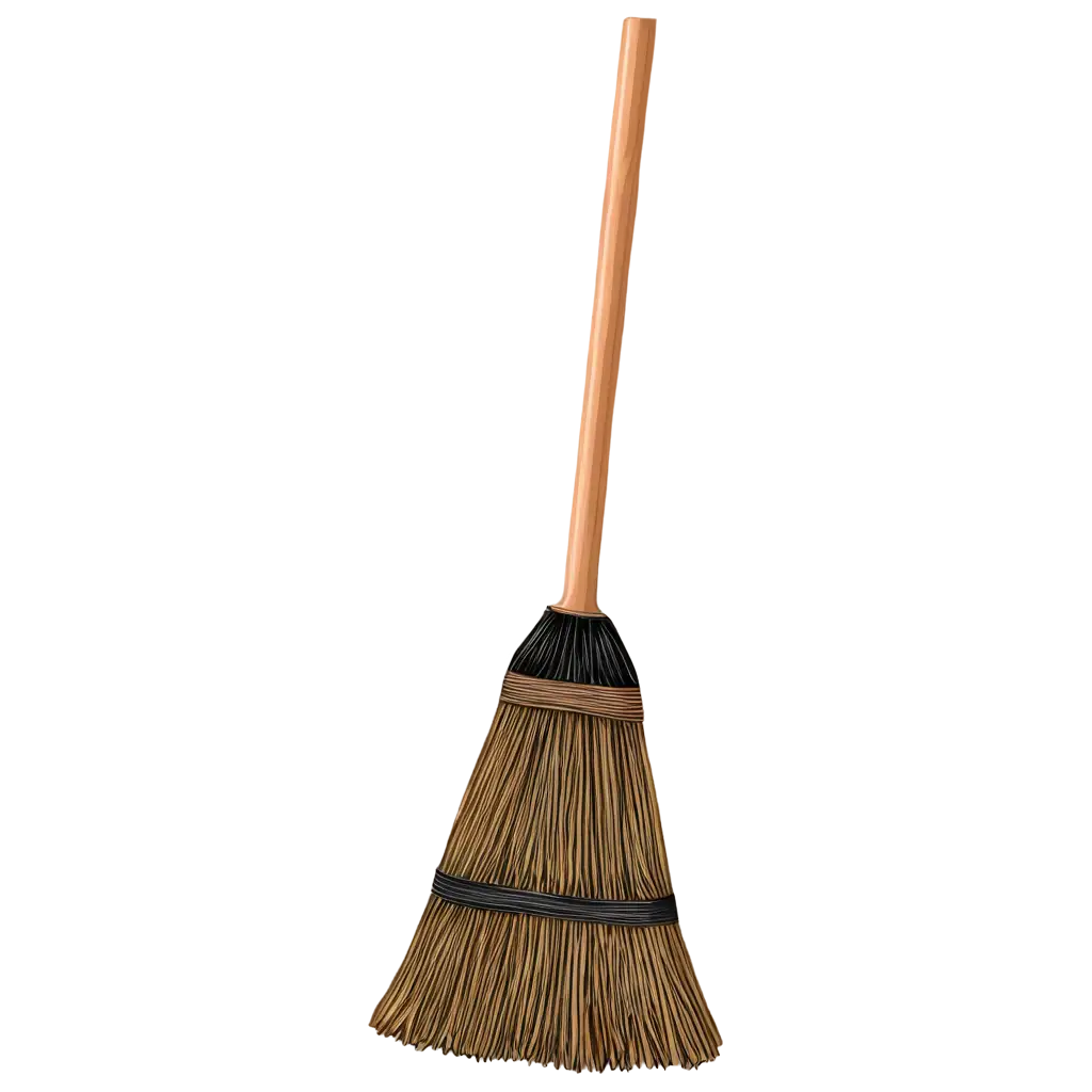 SEOOptimized-PNG-Vector-Art-Broom-HighQuality-Illustration-for-Versatile-Use