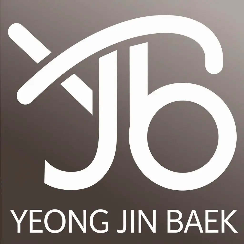 LOGO-Design-for-YEONG-JIN-BAEK-Korean-Surname-Inspired-Vector-Logo-on-Clear-Background