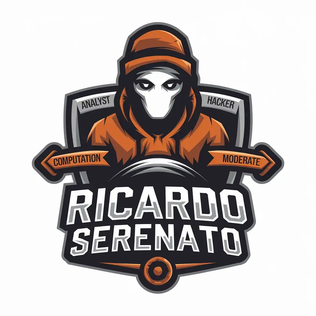 LOGO-Design-for-Ricardo-Serenato-Data-Analyst-Computation-with-Smoke-and-Hacker-Theme