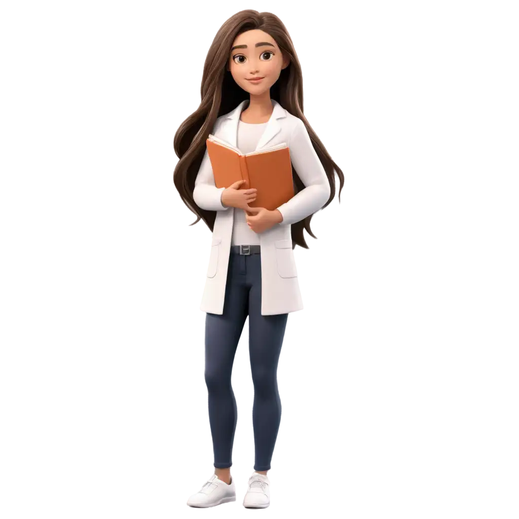 HighQuality-PNG-Animation-of-a-Young-Female-Medicine-Student-Empowering-Future-Doctors