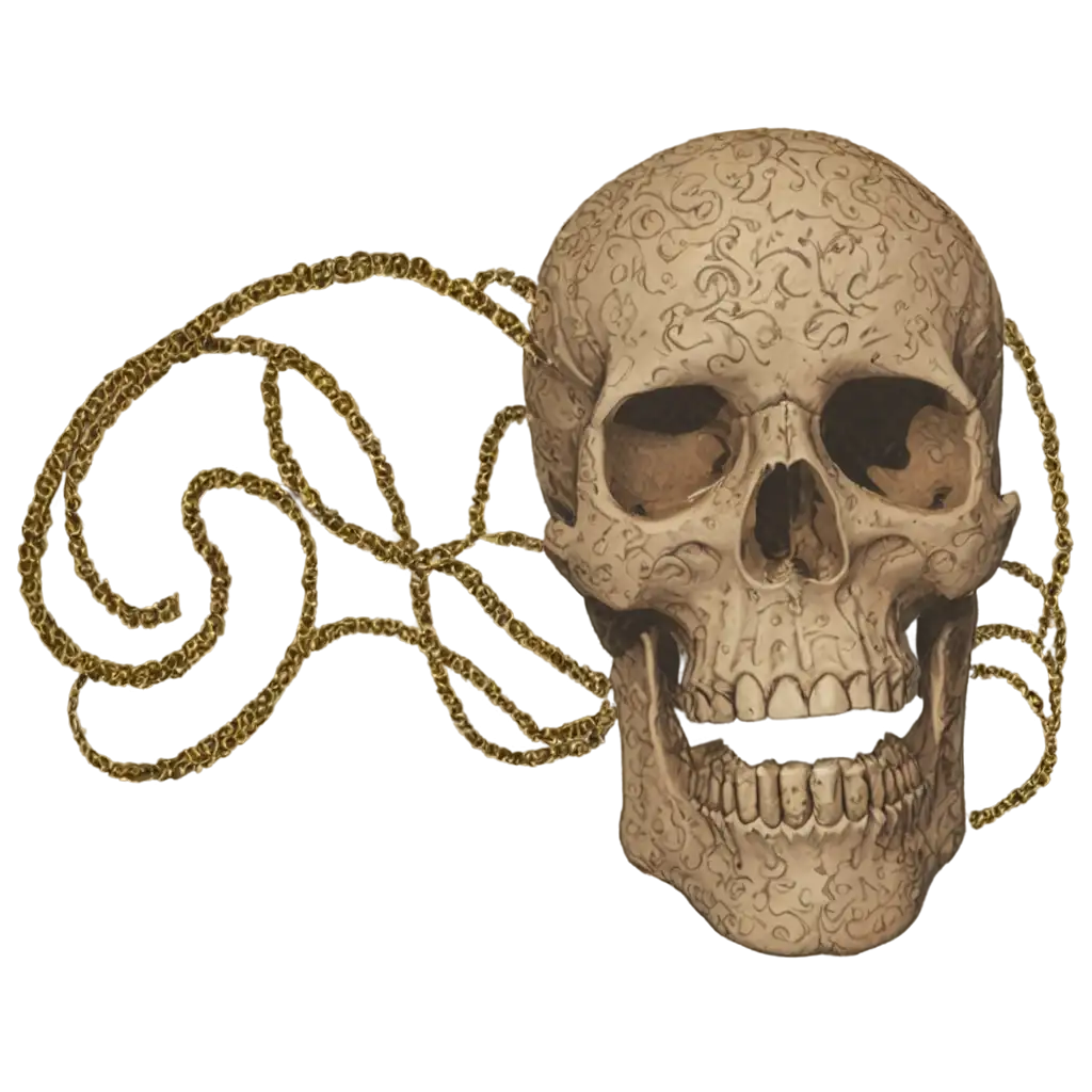 Skull-Vector-Ornament-PNG-HighQuality-Transparent-Design-for-Various-Applications