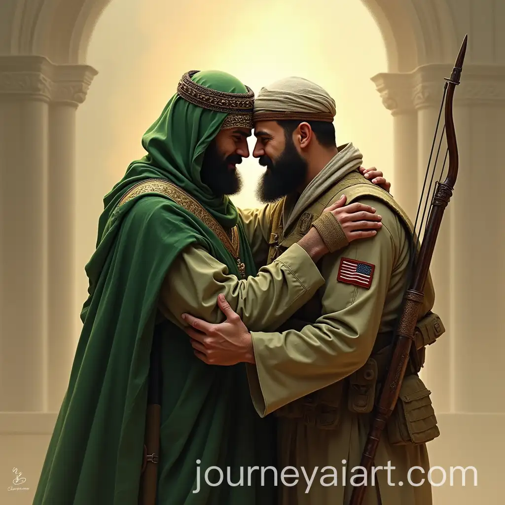 Arab-and-American-Soldiers-Embracing-in-Heaven