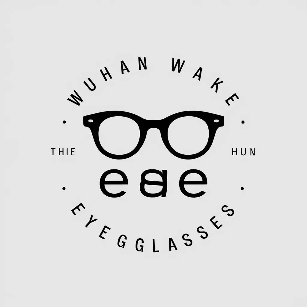 LOGO-Design-for-Wuhan-Wanke-Eyeglasses-Glasses-Symbol-in-Medical-Dental-Industry