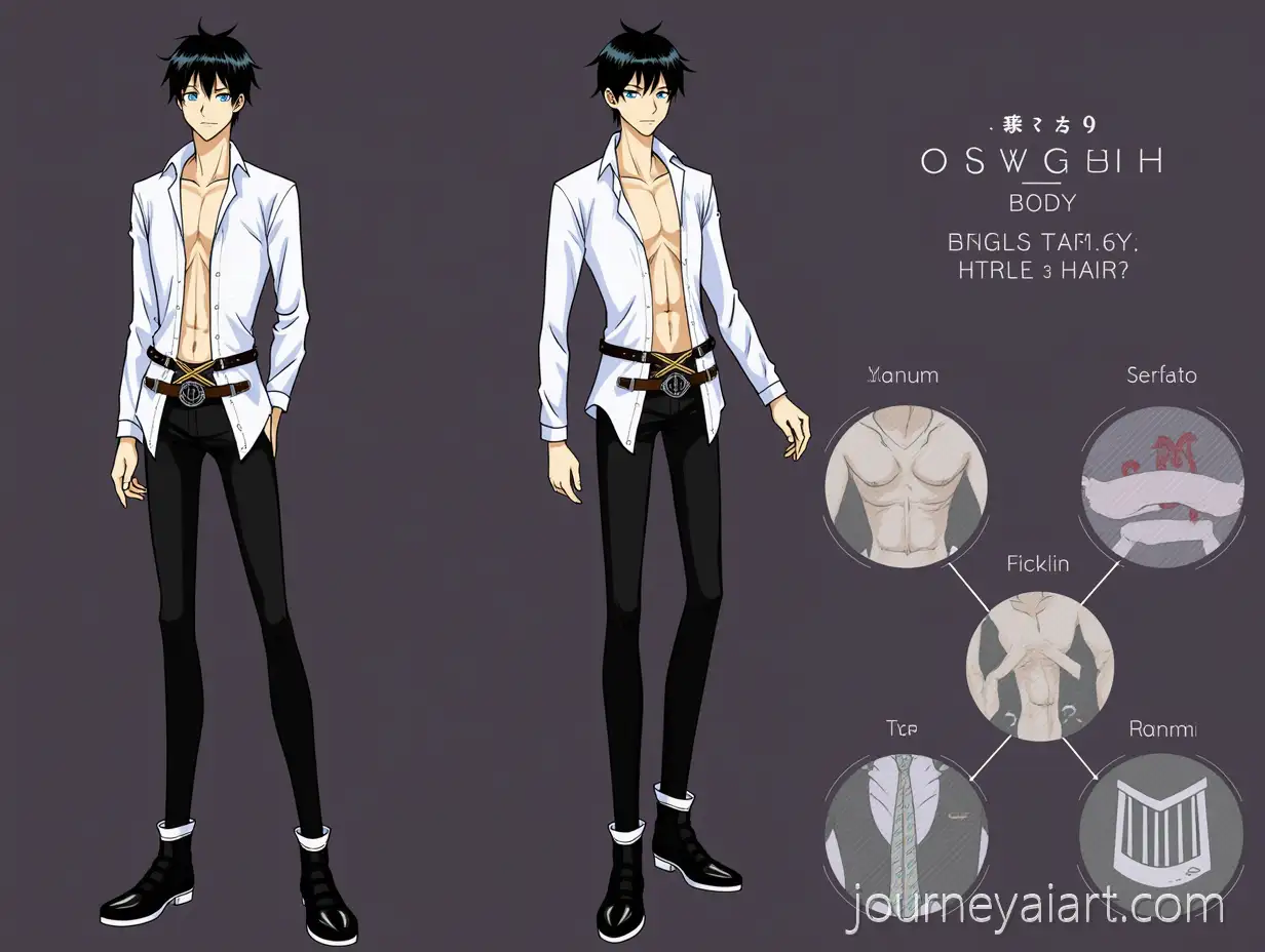 Bleach-Anime-Character-with-DiamondBlue-Eyes-and-Onyx-Hair-in-Stylish-White-Shirt-and-Black-Pants