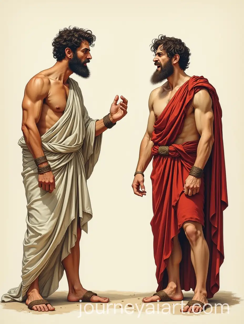 Ancient-Greek-Men-Engaged-in-Heated-Discussion