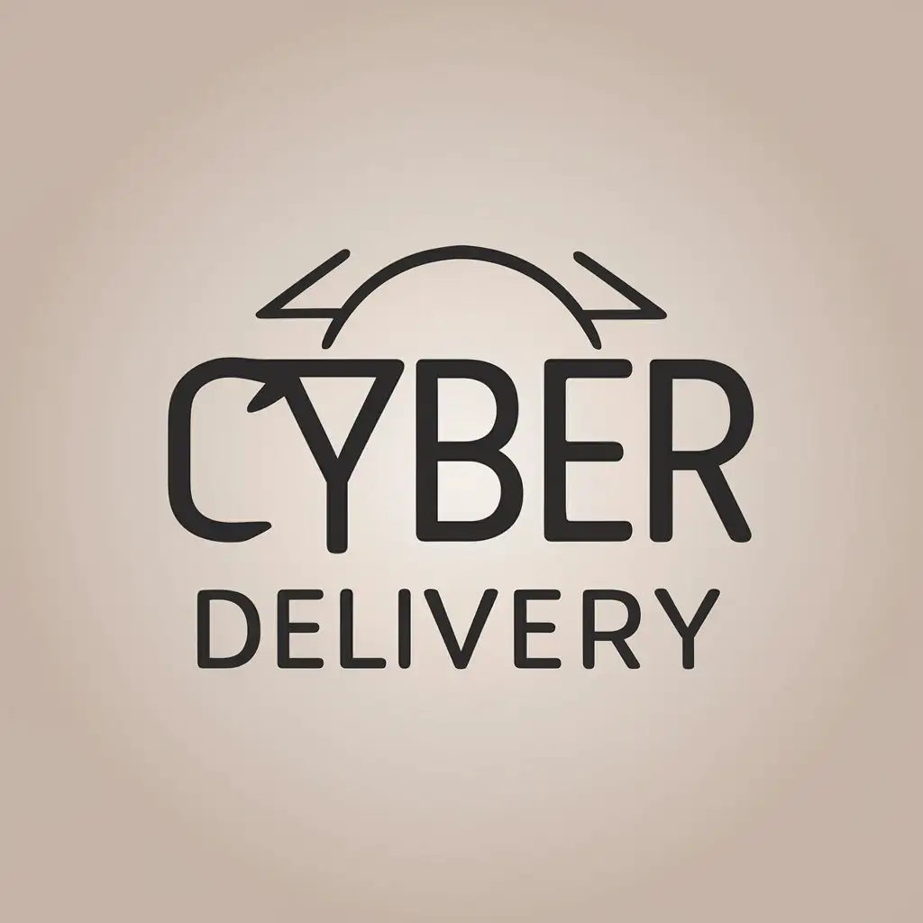 LOGO-Design-For-Cyber-Delivery-Minimalistic-Vector-Design-for-Delivery-Industry