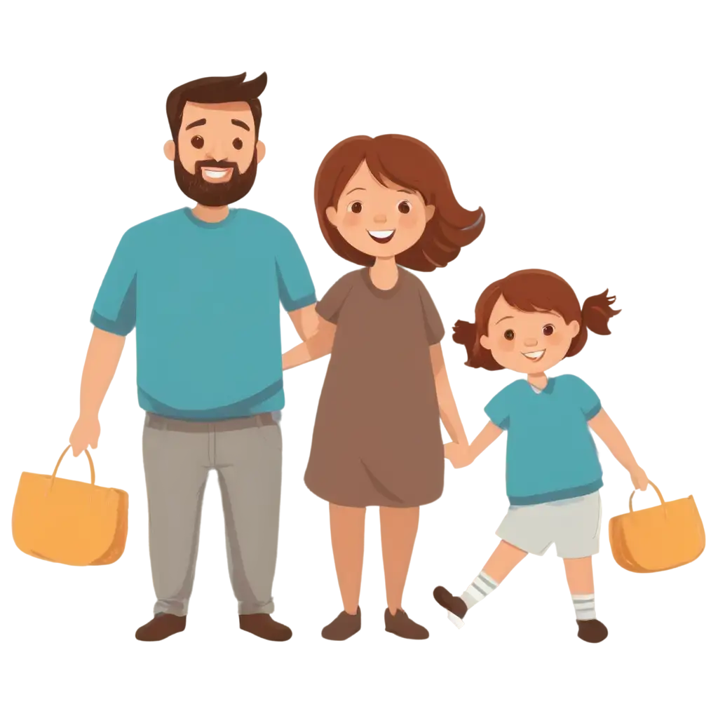 Happy-Family-Vector-PNG-Perfect-for-Heartwarming-Designs