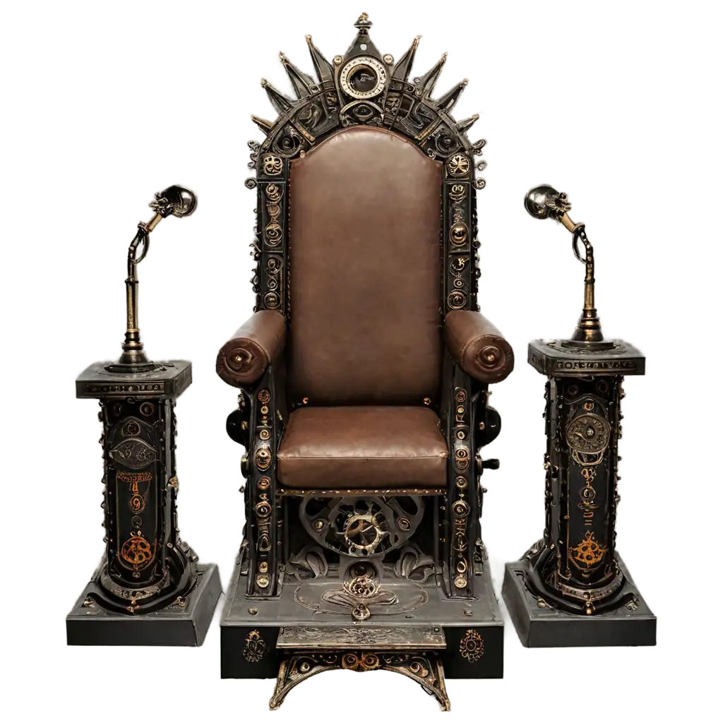 Steampunk-Throne-PNG-Image-Perfect-for-Fantasy-and-Industrial-Art-Creations