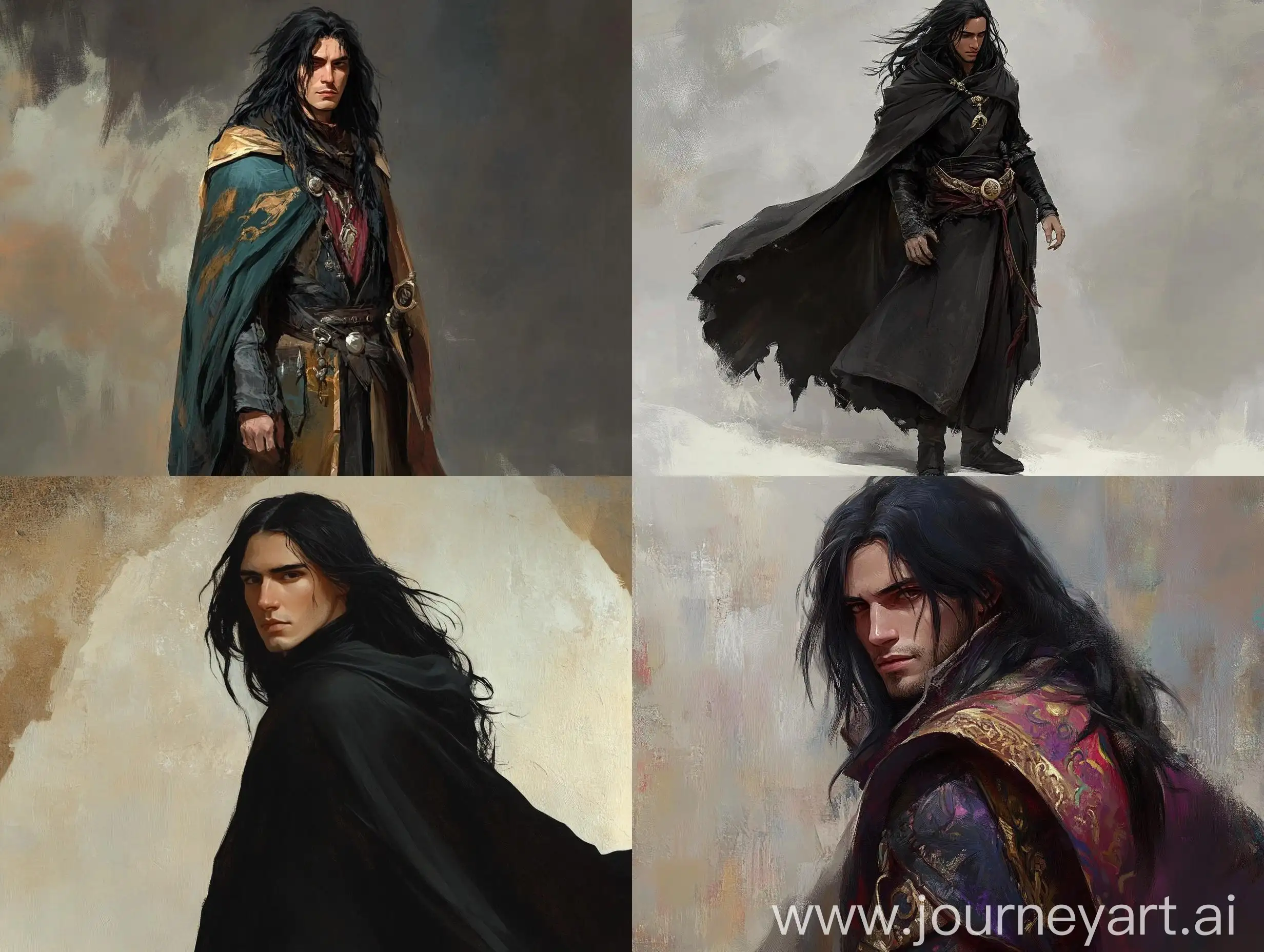 Young-Male-Alchemist-with-Black-Long-Hair-in-Travel-Cloak