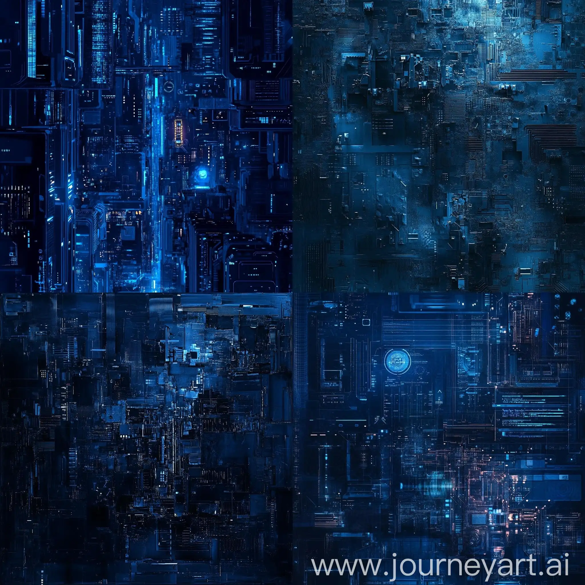 Innovative-Tech-Dataset-Visualization-in-Deep-Layered-Dark-Blue-Hue