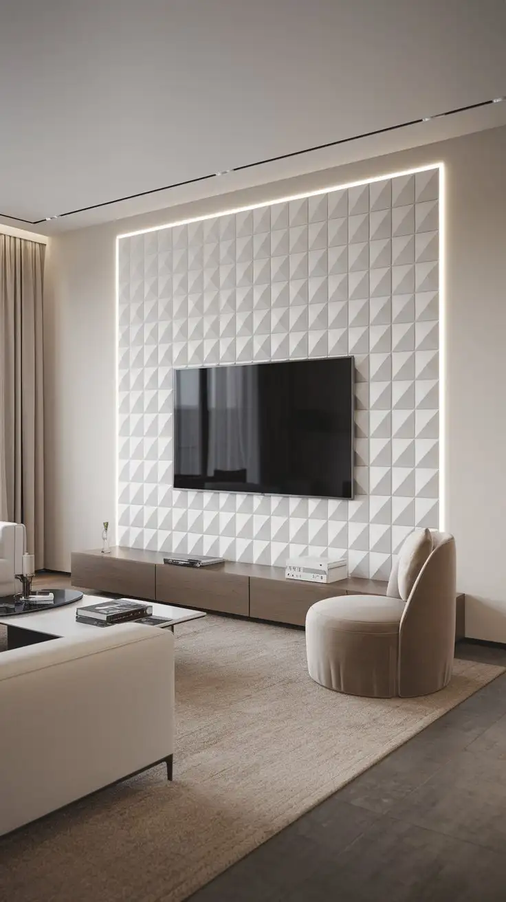 Modern-Living-Room-with-Geometric-3D-Wall-Panels-and-Minimalist-Furniture