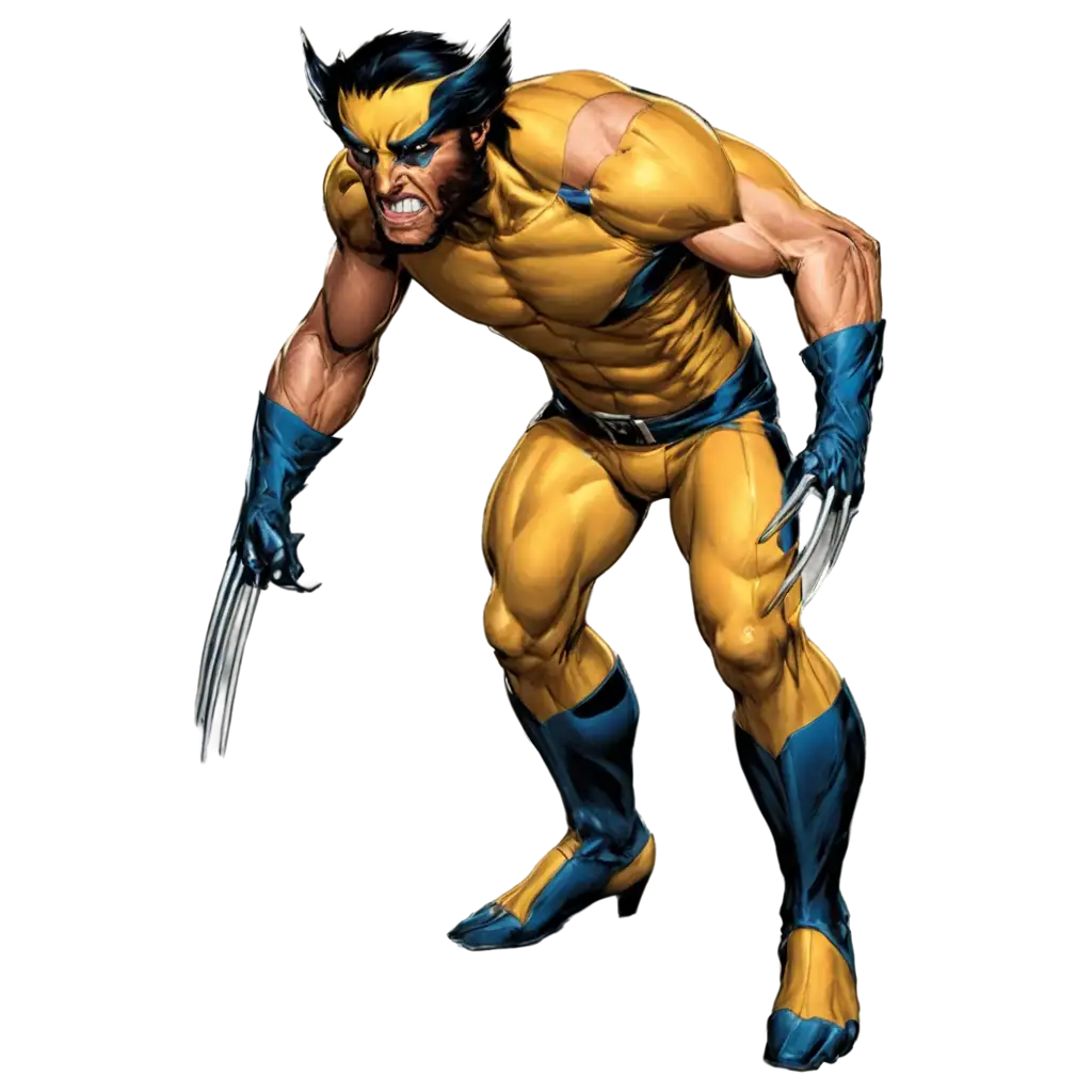 Enhance-Your-Online-Presence-with-a-HighQuality-PNG-Image-of-a-Thin-Wolverine-Suffering-from-Hunger