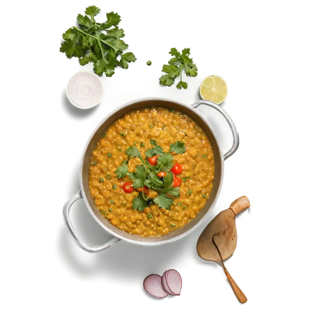 Delicious-Dhal-Curry-with-Seasoned-Yellow-Lentils-PNG-Image-for-Culinary-Visuals