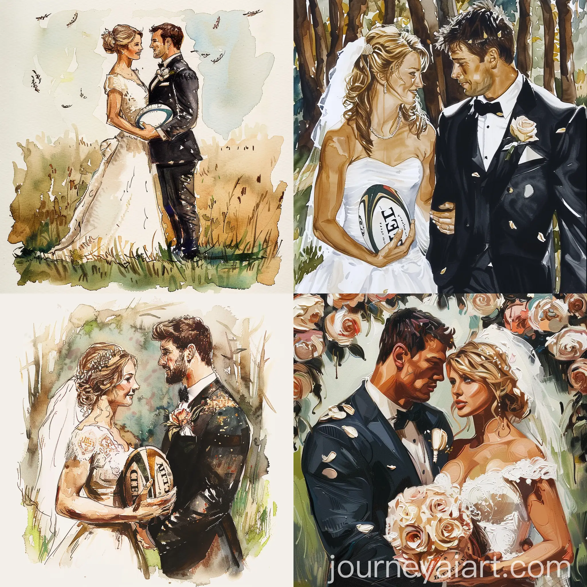 Elegant-Wedding-Card-with-Rugby-and-Taylor-Swift-Theme