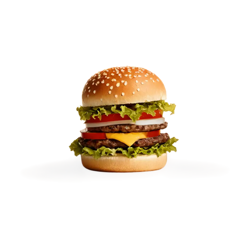 High-Definition-PNG-Image-of-a-Gourmet-Hamburger-Artistic-Visualization