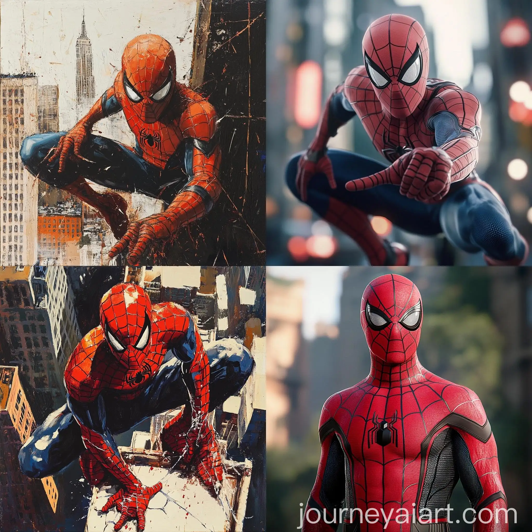 SpiderMan-in-Action-Dynamic-Pose-of-Superhero-in-Costume