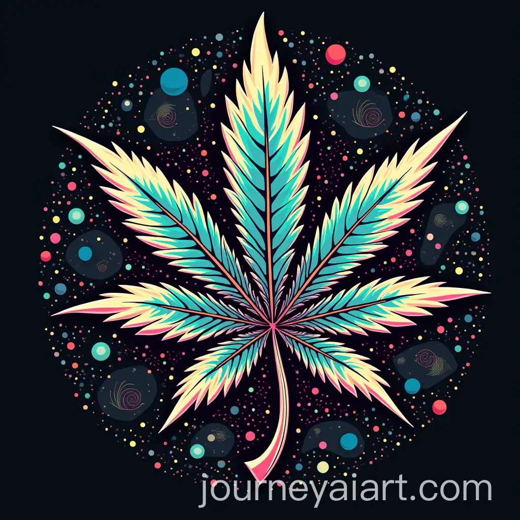 High-Definition-Medical-Cannabis-with-Retro-Psychedelic-and-Abstract-Elements-in-AI-Art