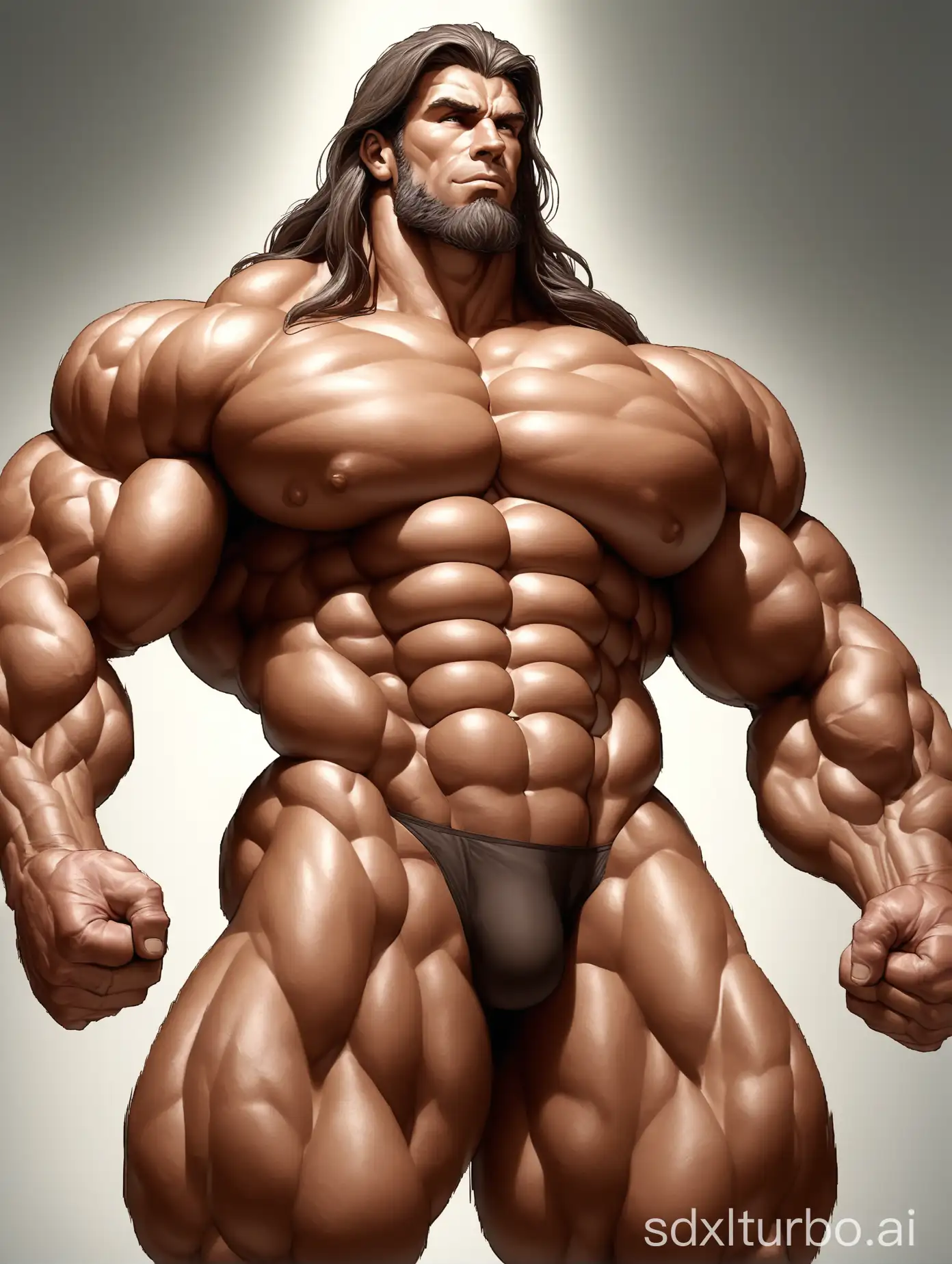 Imposing-Elderly-Giant-Flexing-Muscles