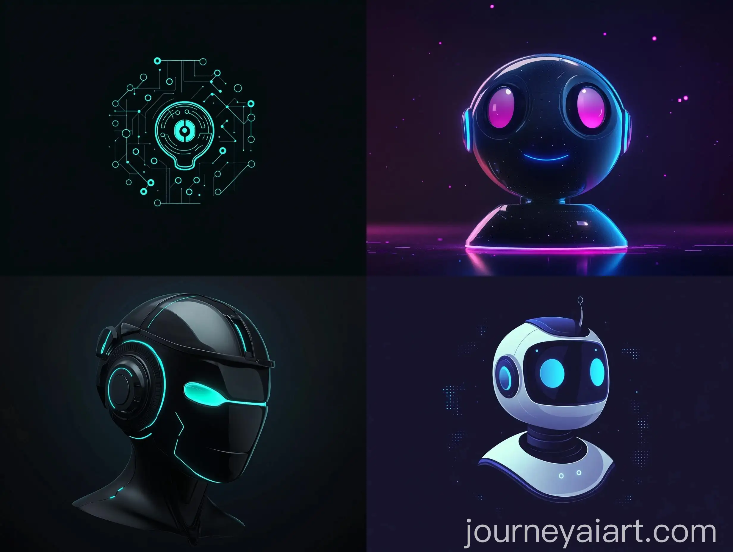 Modern-Complex-Logo-Design-on-Black-Background