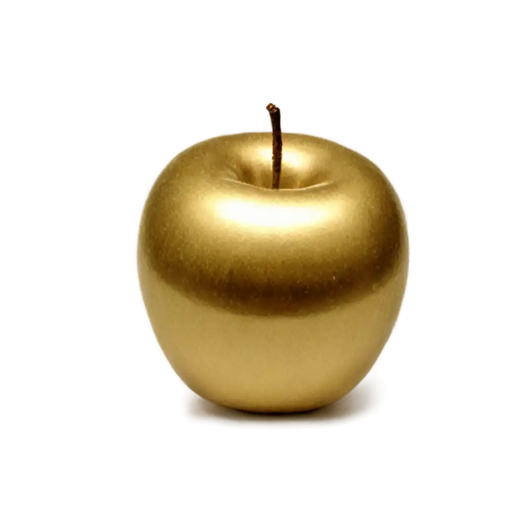 Golden-Apple-PNG-HighQuality-Transparent-Image-for-Creative-Projects