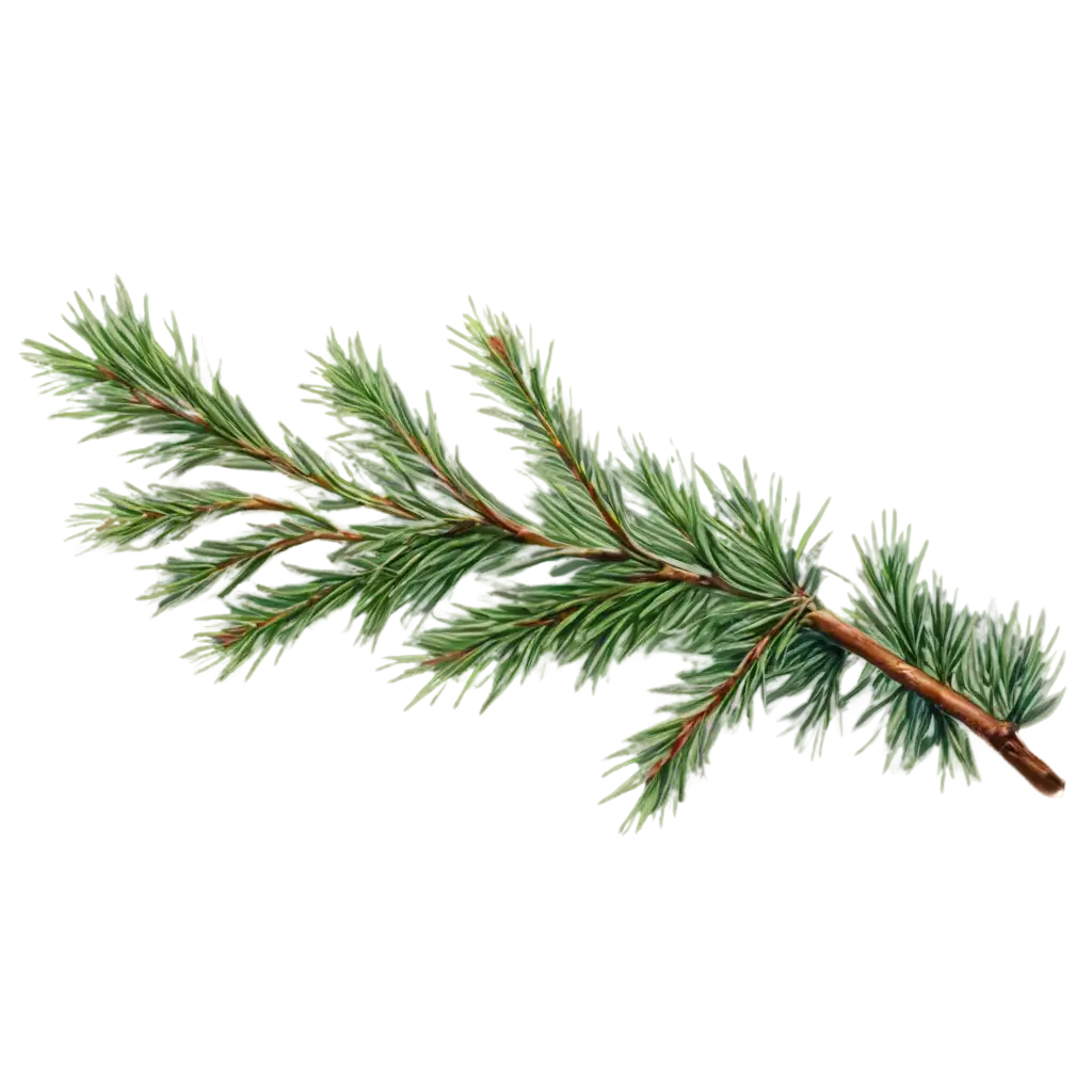 Spruce-Branch-PNG-Image-HighQuality-Transparent-Background-for-Versatile-Usage