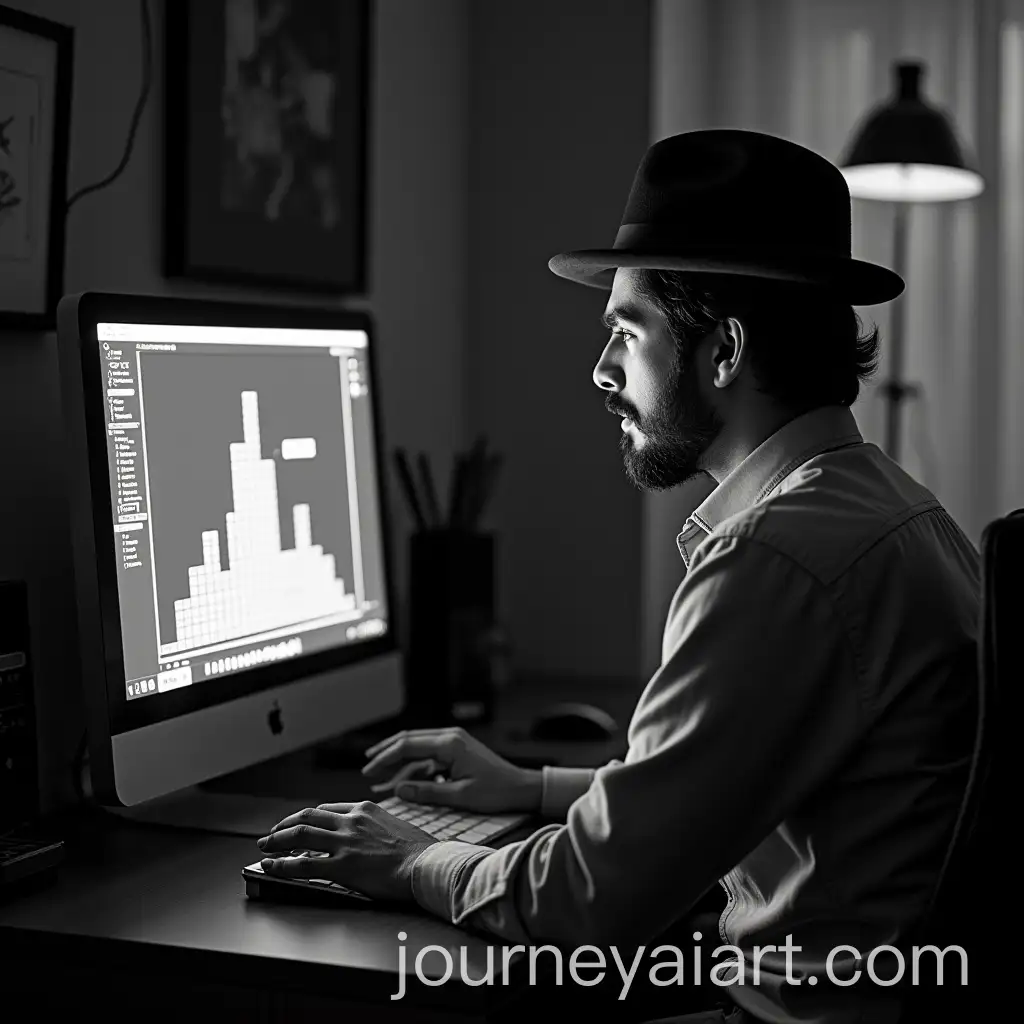 Indian-Man-in-Bowler-Hat-Playing-Tetris-in-New-York-City