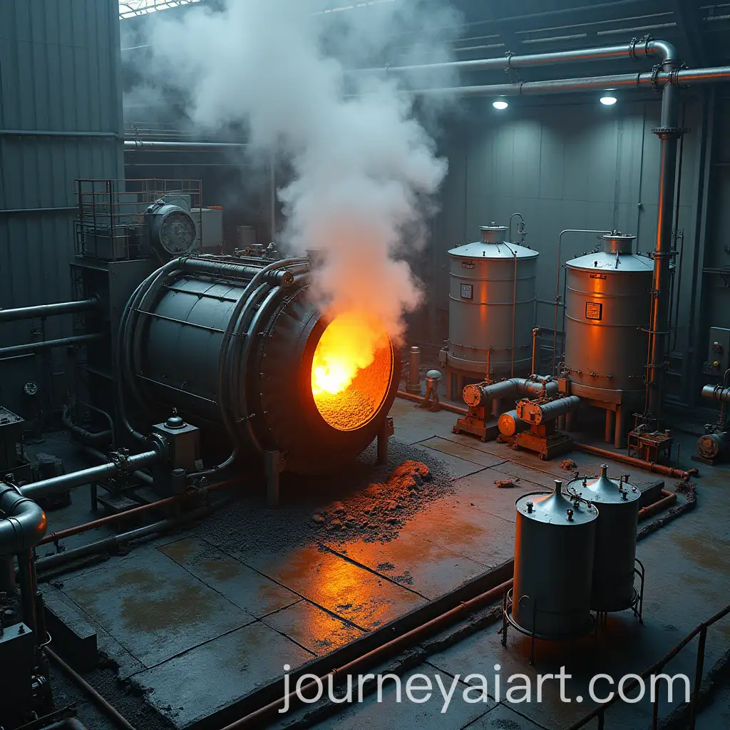 Industrial-Pyrolysis-Reactor-Converting-Organic-Materials-into-Fuels-and-Gases