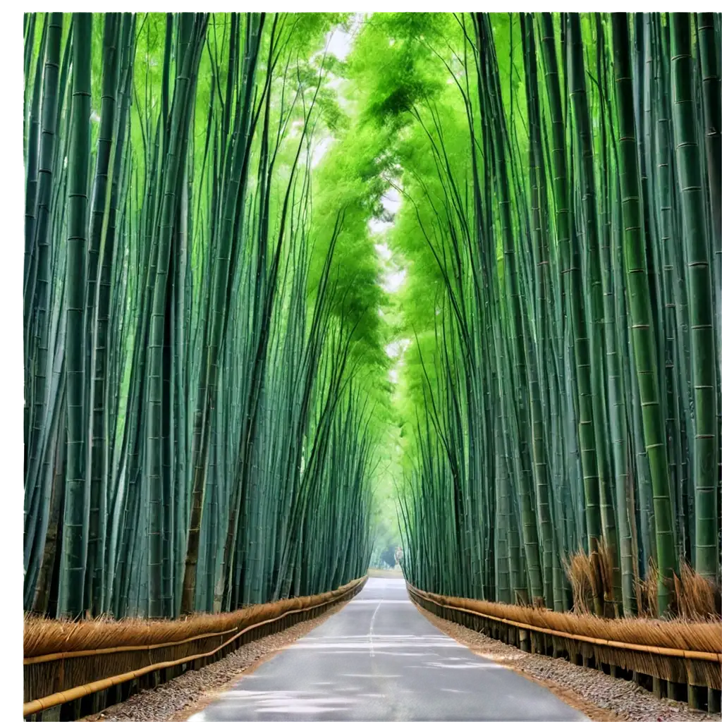 Stunning-PNG-of-the-Arashiyama-Bamboo-Grove-Japan-A-Visual-Journey