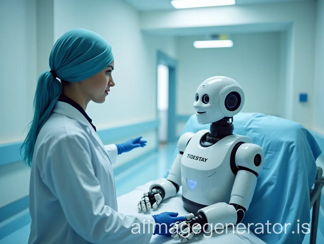 Healthcare-Robot-Assisting-Patient-in-Advanced-Medical-Facility