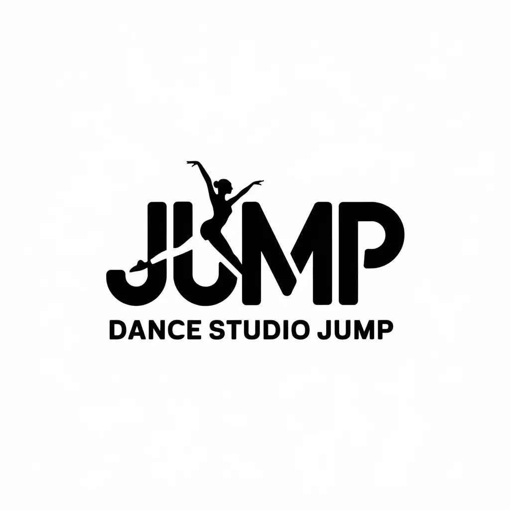 LOGO-Design-for-Dance-Studio-Jump-Energetic-Leap-with-Vibrant-Colors-and-Dance-Motif