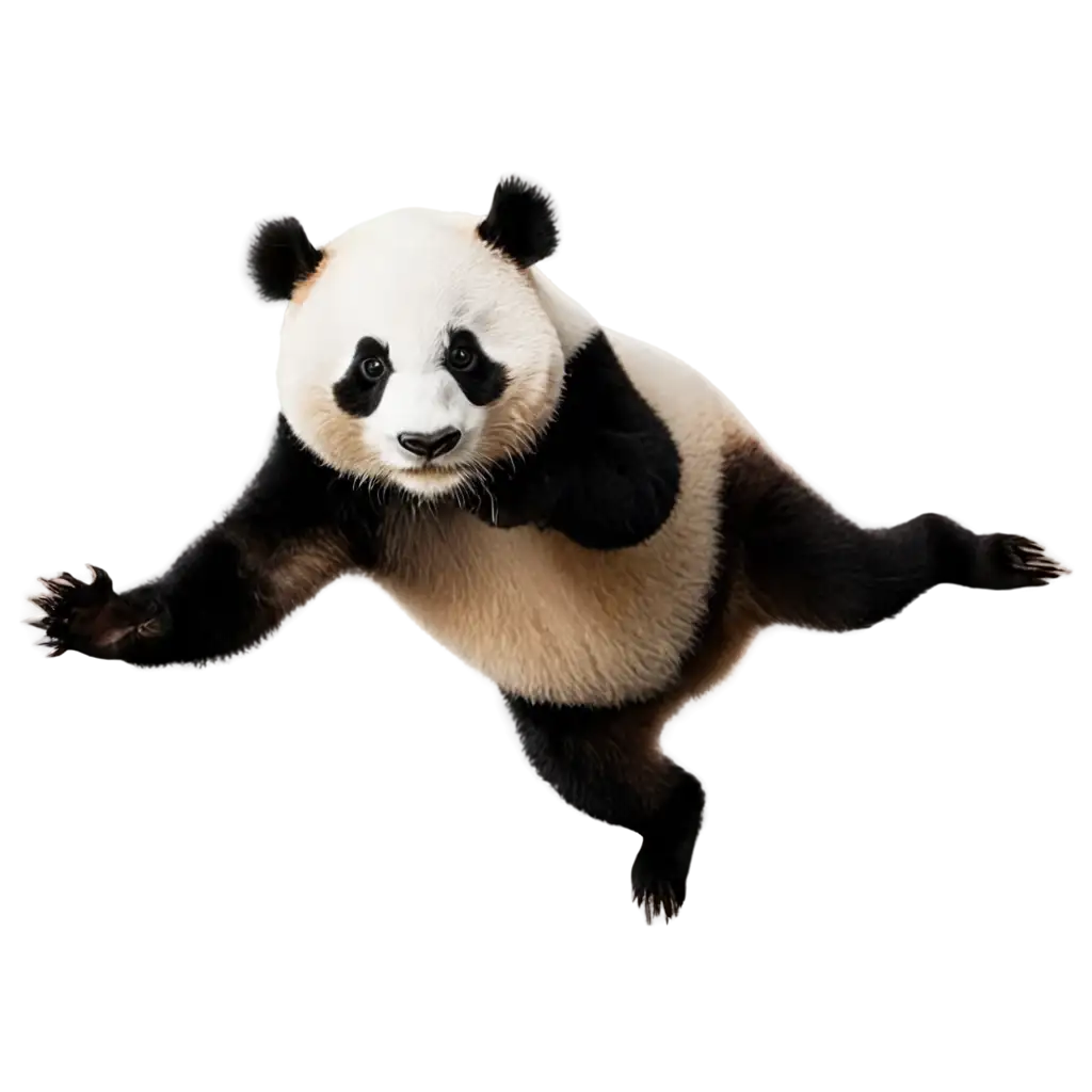 Cute-Panda-Diving-with-Glass-HighQuality-PNG-Image-for-Versatile-Use