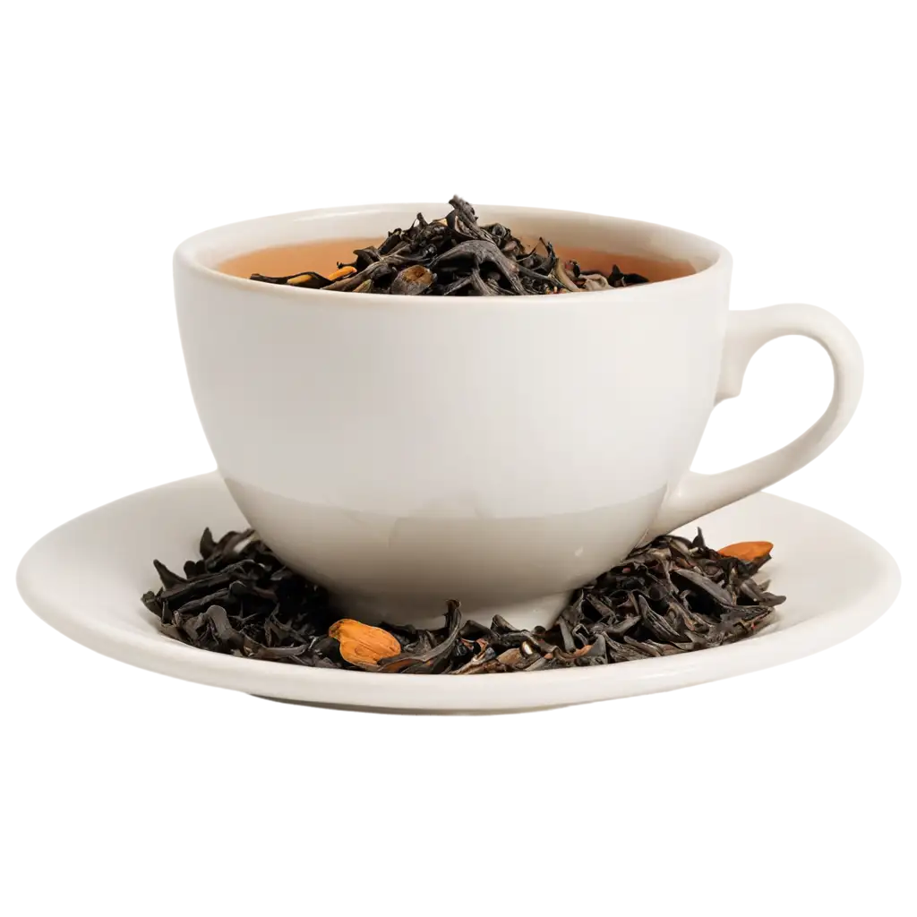 Beautiful-Cup-of-Tea-with-Tea-Leaves-and-Cloves-HighQuality-PNG-Image-for-Your-Creative-Needs