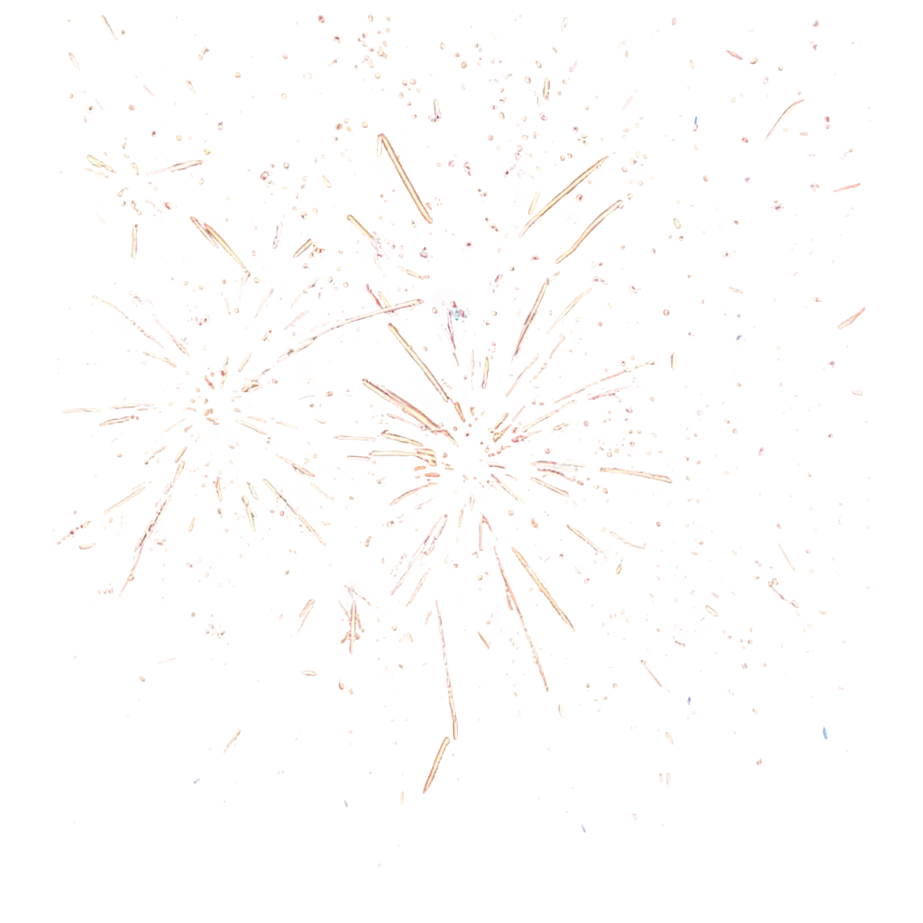 many fire works effect