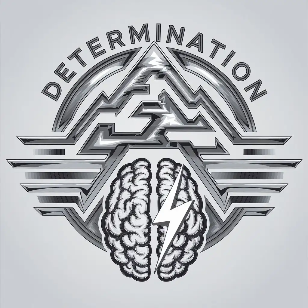 LOGO-Design-For-Determination-Vector-Logo-with-Strong-Mindset-Symbol-for-Personal-Development