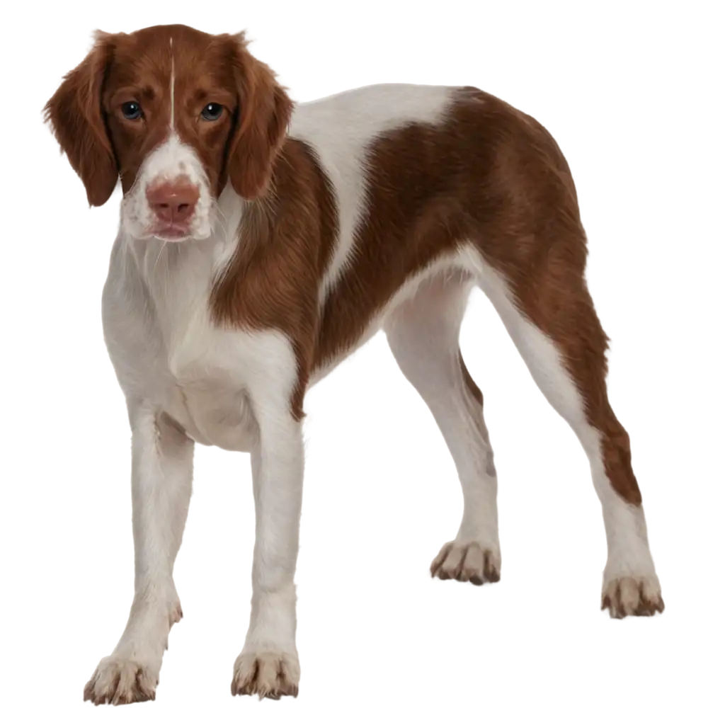 HighQuality-Brittany-Spaniel-PNG-Image-AIGenerated-Artwork