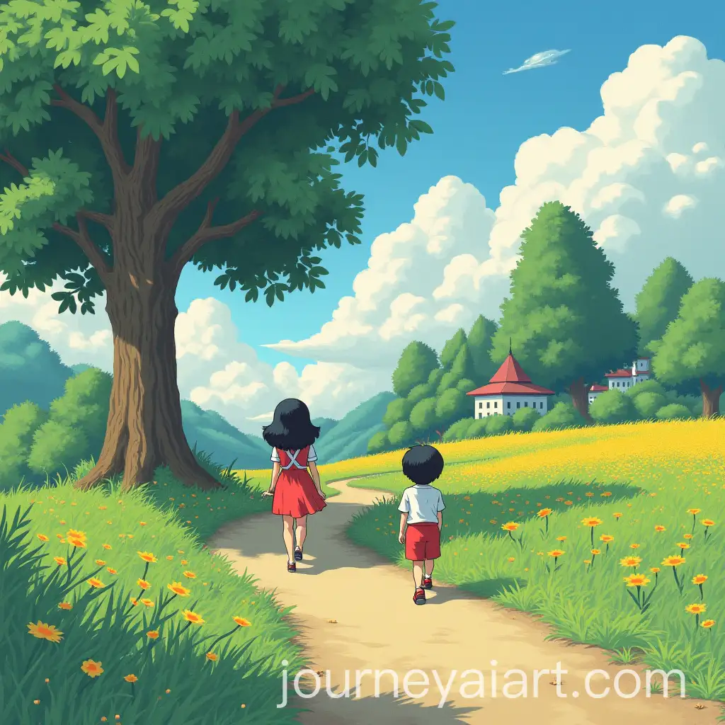 Magical-GhibliInspired-Landscape-with-Whimsical-Creatures