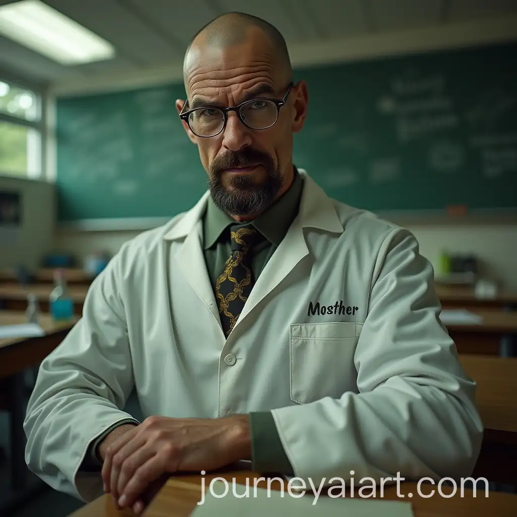 Sinister-Chemistry-Teacher-in-a-Breaking-BadInspired-Classroom-Setting