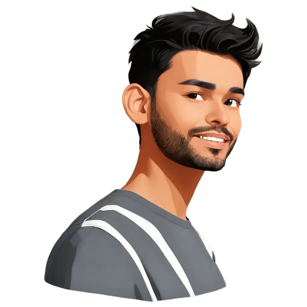 Professional-NET-Developer-Akshat-Dwivedi-as-an-Anime-Artist-Creative-PNG-Image