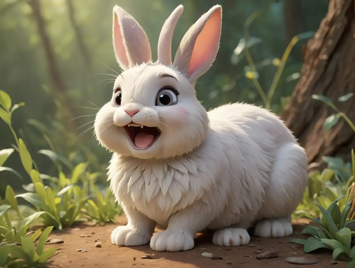 cute rabbit, 3d disney inspire