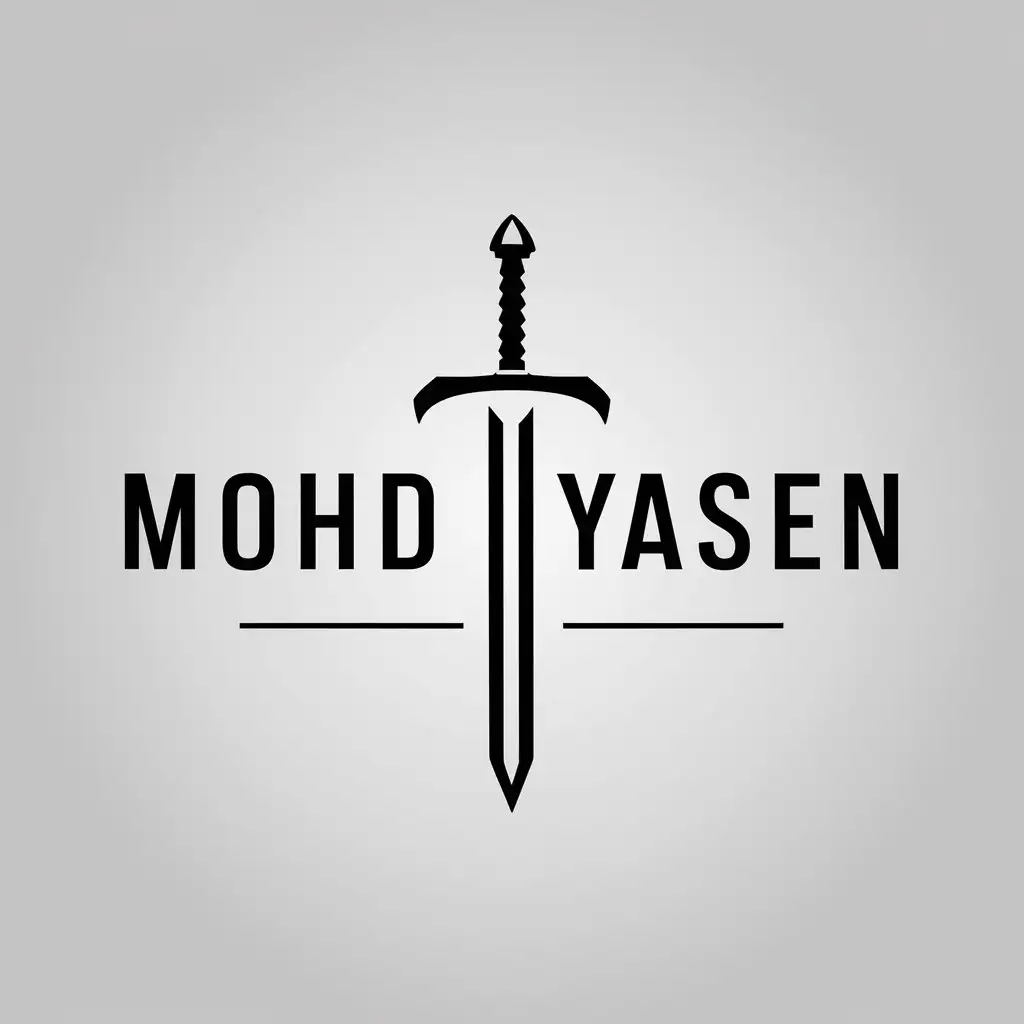 LOGO-Design-for-Mohd-Yaseen-Minimalistic-Sword-Symbol-on-Clear-Background