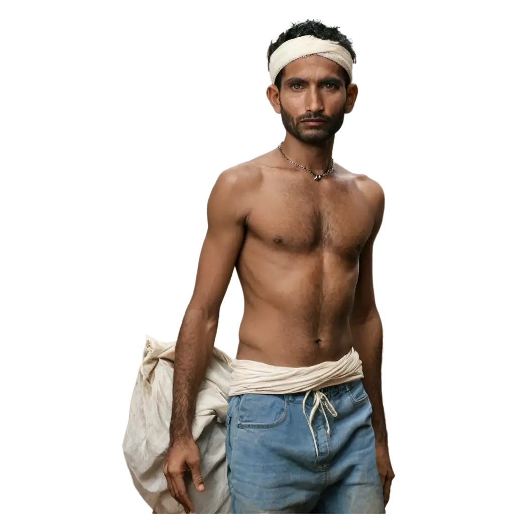 HighQuality-PNG-Image-of-an-Indian-Man-in-Poverty