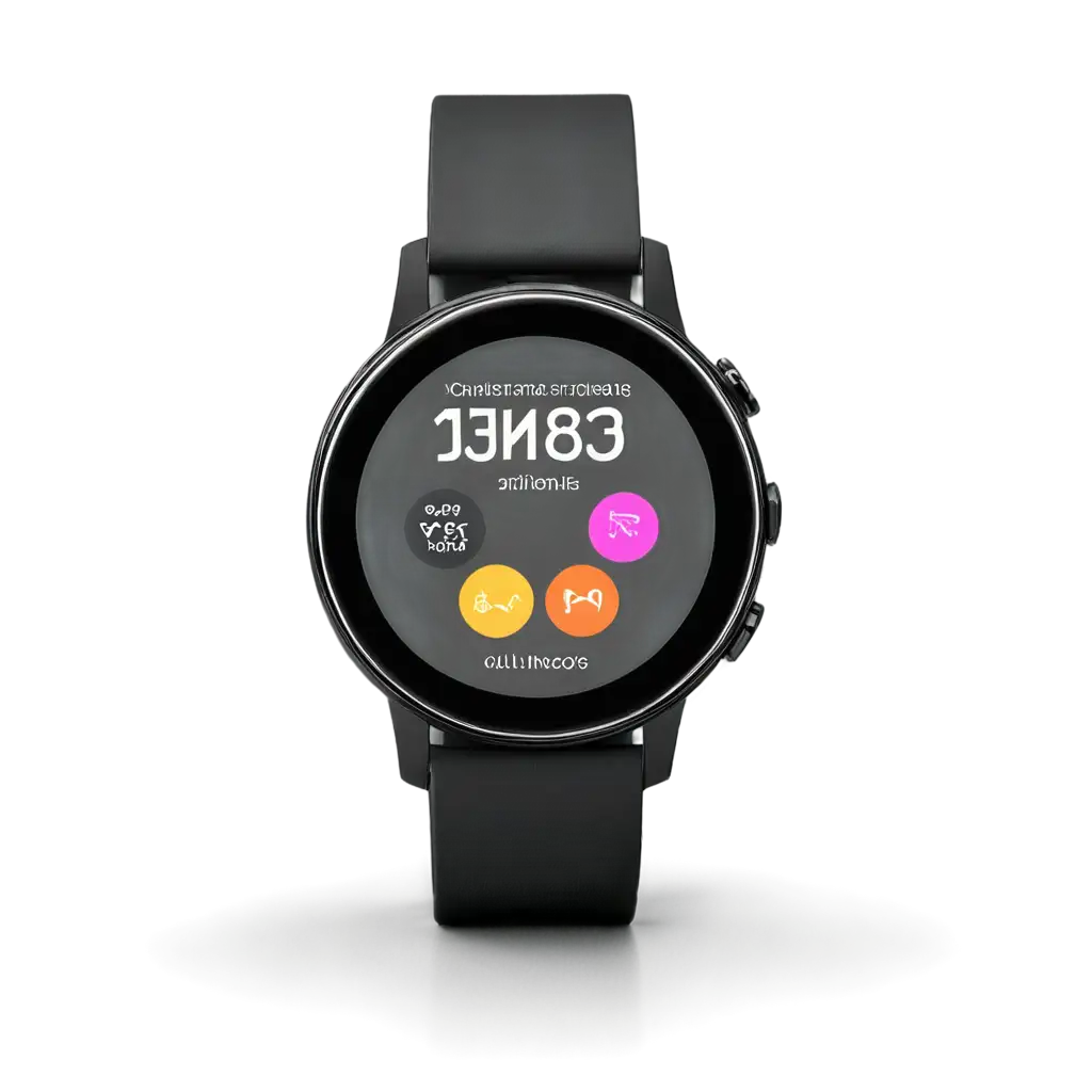 Trending-Smartwatch-PNG-with-Glowing-Display-for-Fitness-Tracking-and-Notifications