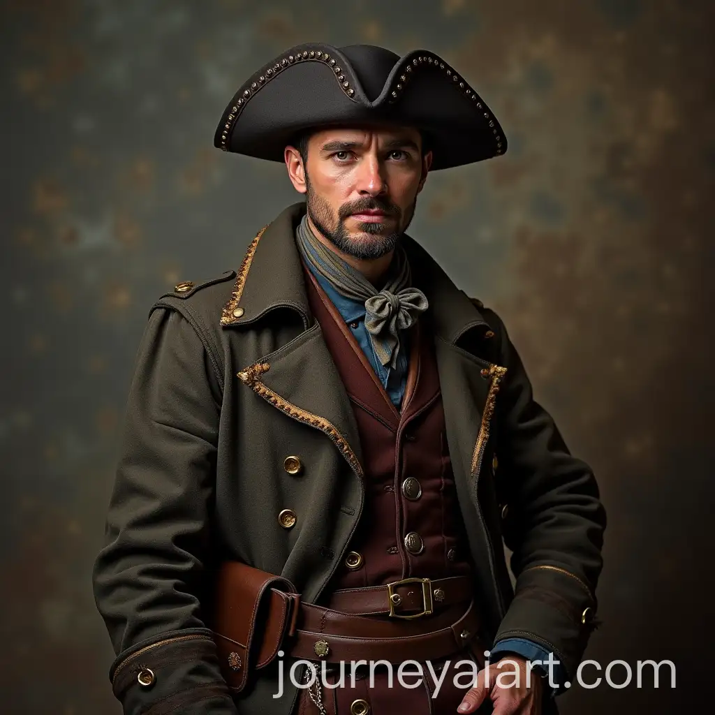 Ukrainian-Cossack-in-Steampunk-Attire-with-Futuristic-Elements