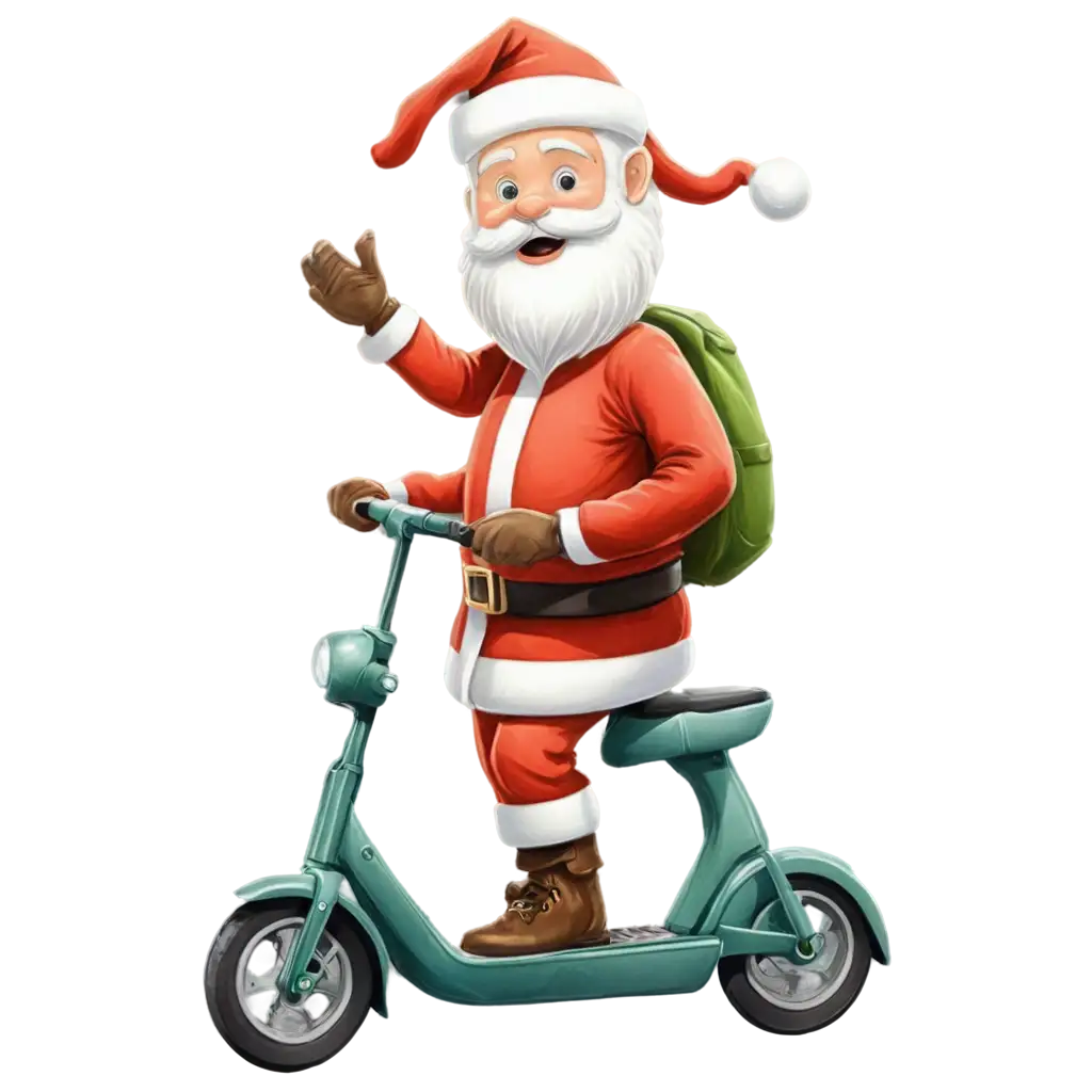 Santa-Driving-Scooter-PNG-Image-HighQuality-Transparent-Format-for-Festive-Designs