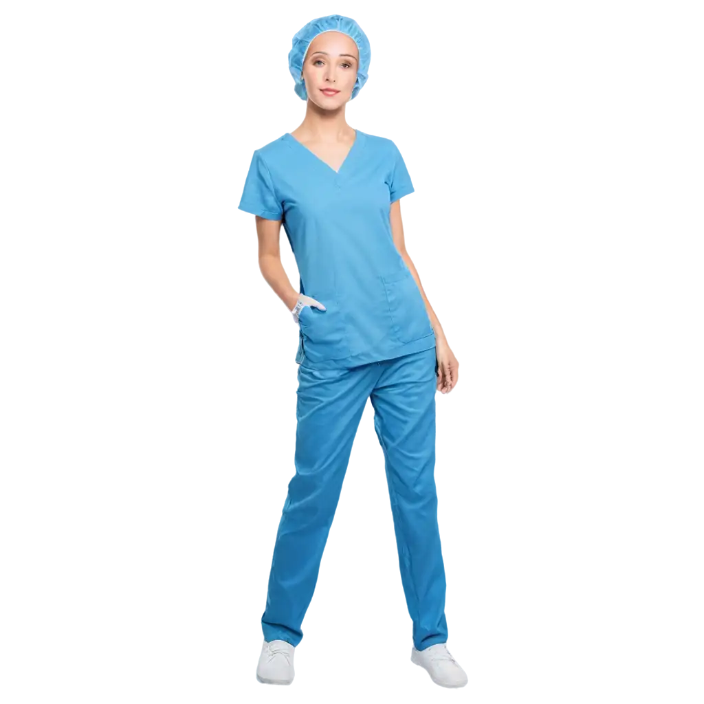 Medical-Scrubs-with-Different-Designs-HighQuality-PNG-Image-for-Professional-Use