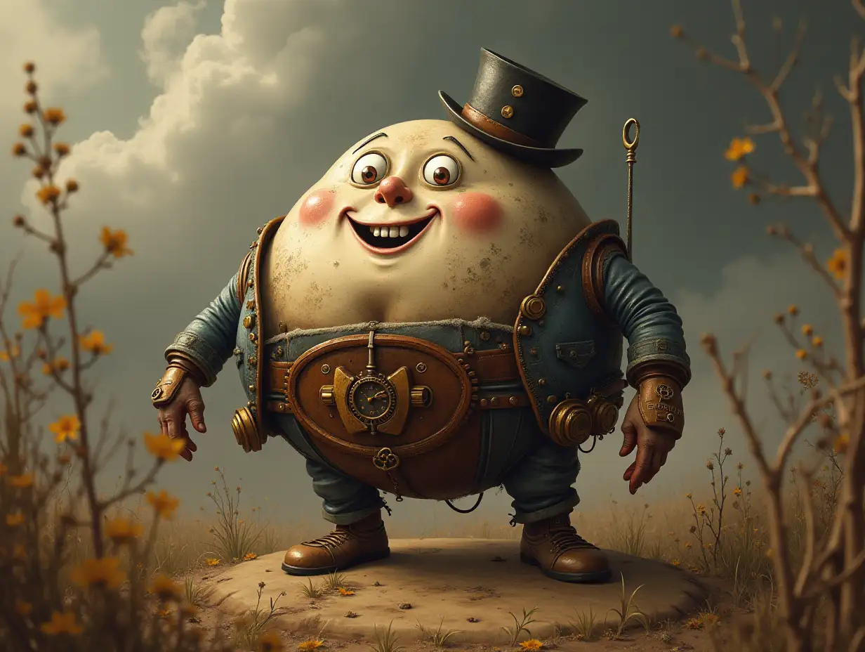 Humpty Dumpty Steampunk