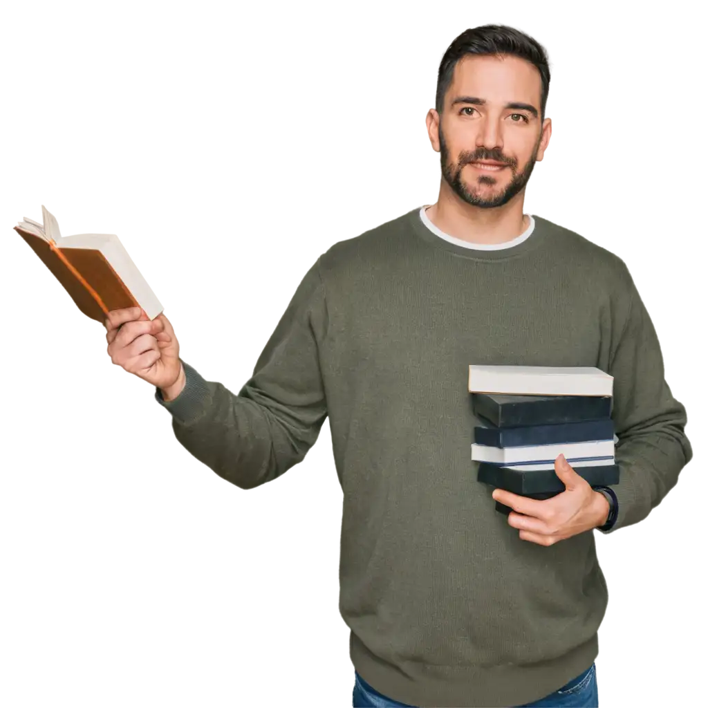 HighQuality-PNG-Image-of-a-Man-Holding-Books-Perfect-for-Professional-Use