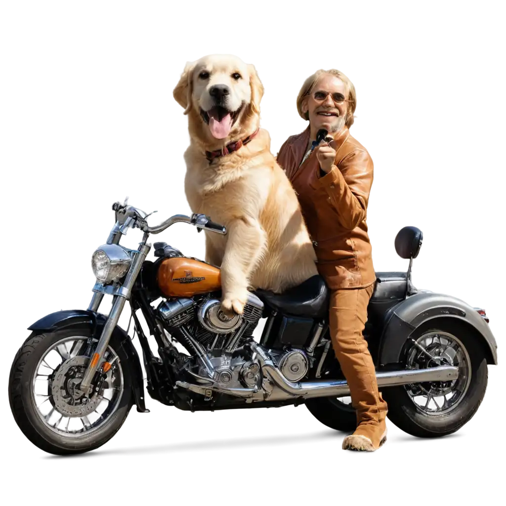 Happy-Golden-Retriever-Dog-Driving-Harley-Davidson-HighQuality-PNG-Image-for-Adventure-Lovers