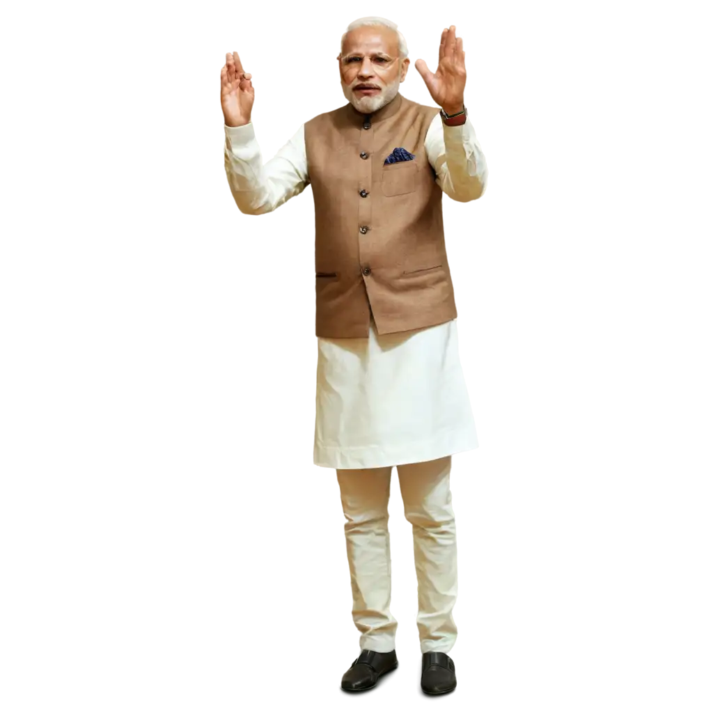 Narendra-Modi-PNG-Image-Capturing-Clarity-and-Detail-for-Enhanced-Visual-Appeal