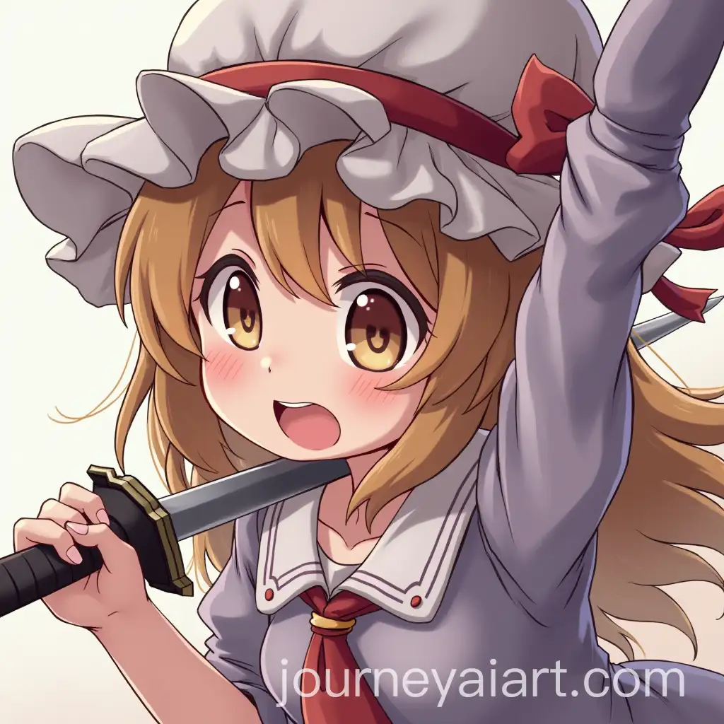 Anime-Girl-in-Action-Licking-Her-Sword